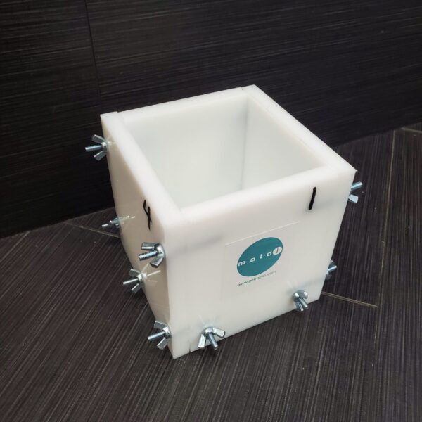 4x4 Cube HDPE Mold Image