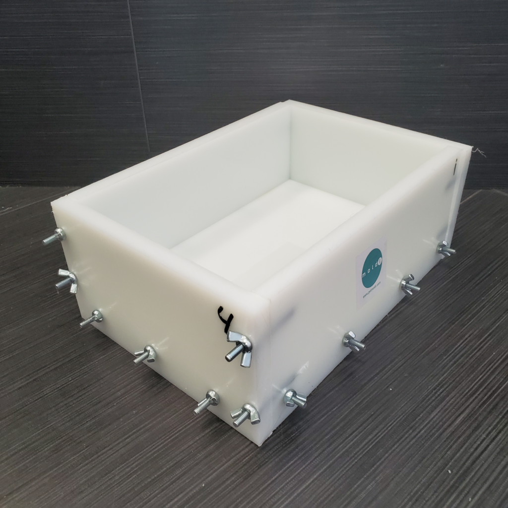 12 9 Rectangle Resin Mold HDPE Moldi 12 9 rectangle resin mold hdpe moldi