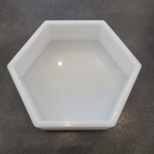 11.75" Hexagon Silicone Deep Pour Mold