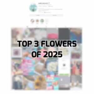 The top 3 flowers preserved in our molds in 2025